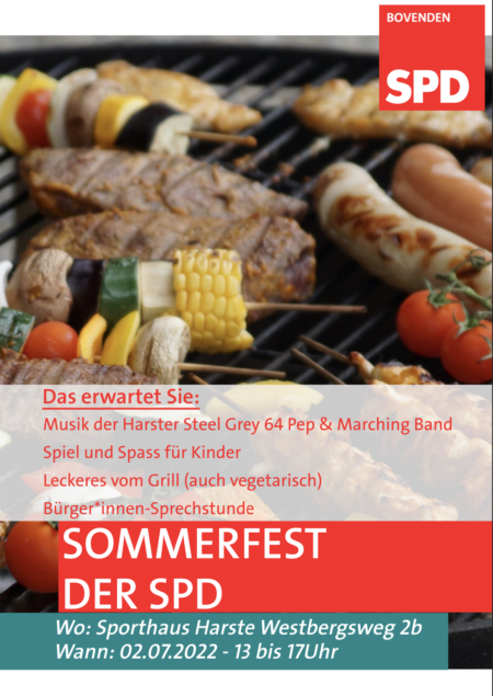 Plakat Sommerfest2022